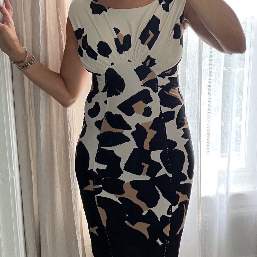 Roberto Cavalli Leopard Print Dress